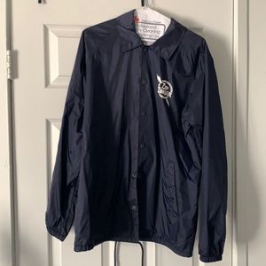 Zip Zinger Navy Coach Jacket Limited Edition